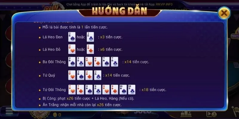 Các chiến thuật chơi Tiến Lên hiệu quả